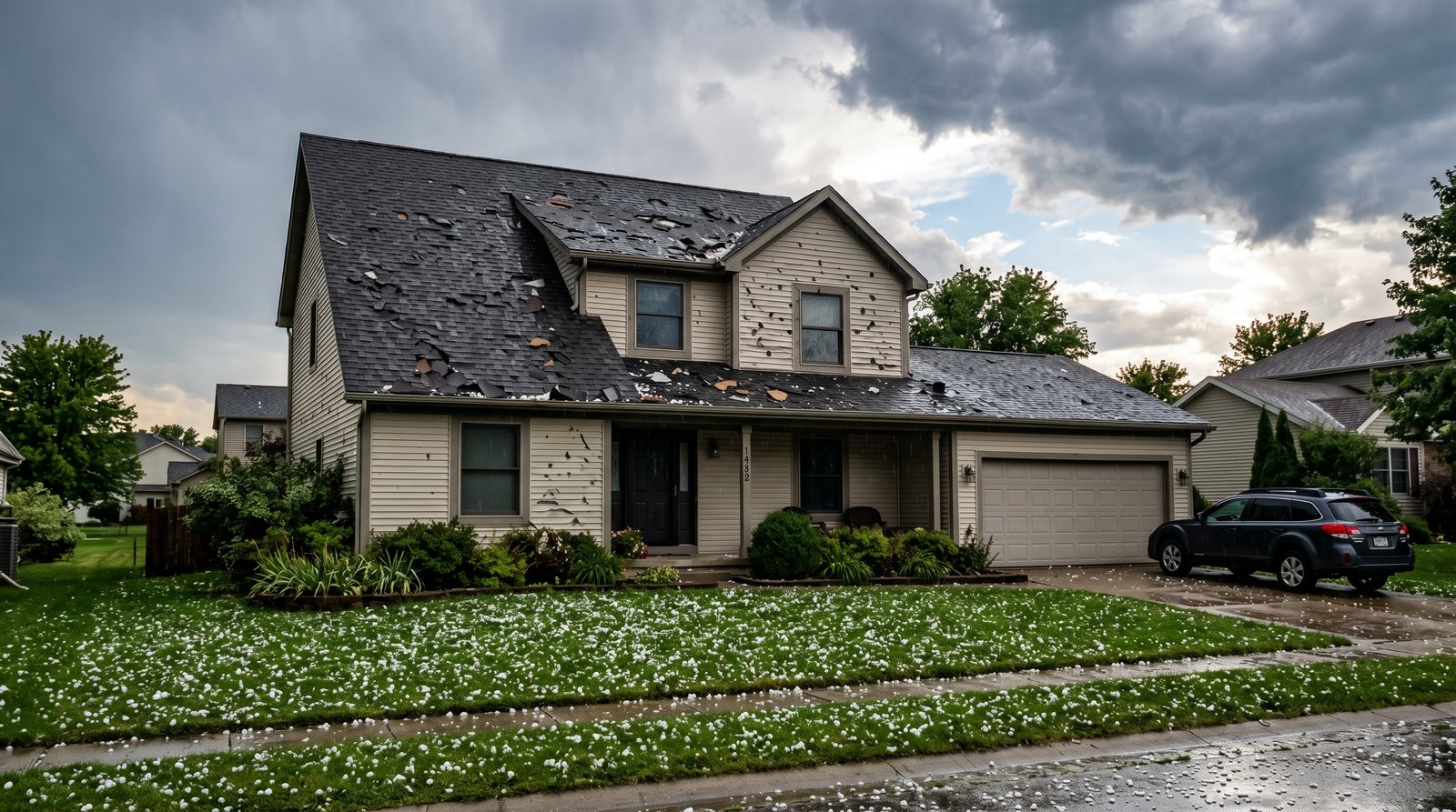 Navigating Hail Damage: A Complete Guide – Storm Restoration tips for NWA homeowners